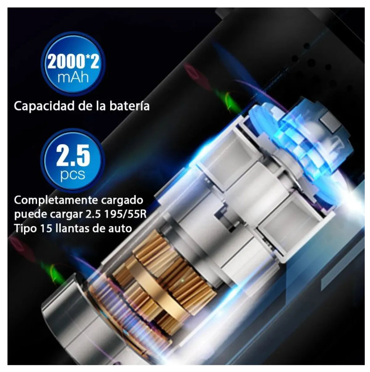 Compresor Aire Multifuncional - Portatil