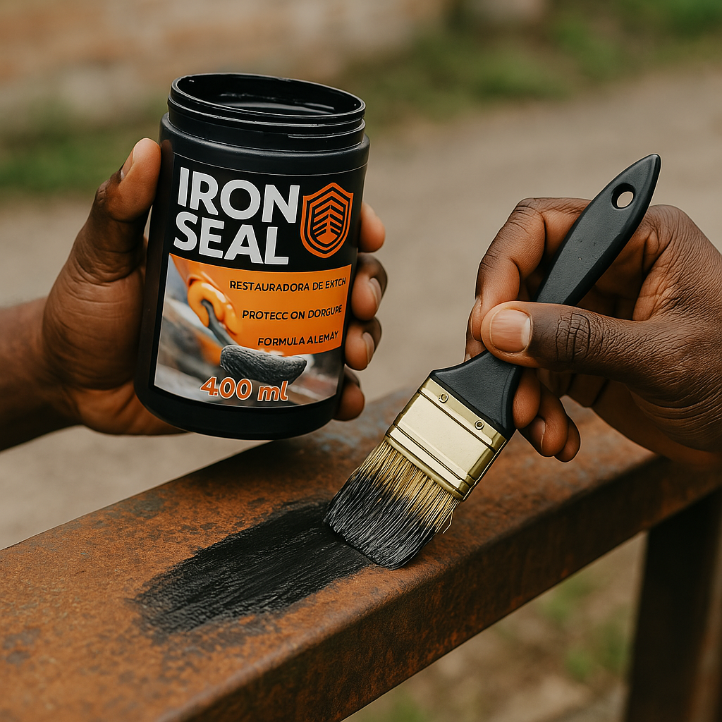 Iron Seal Reparacion Pintura para Metales que Aísla el Oxido (original) 500gr