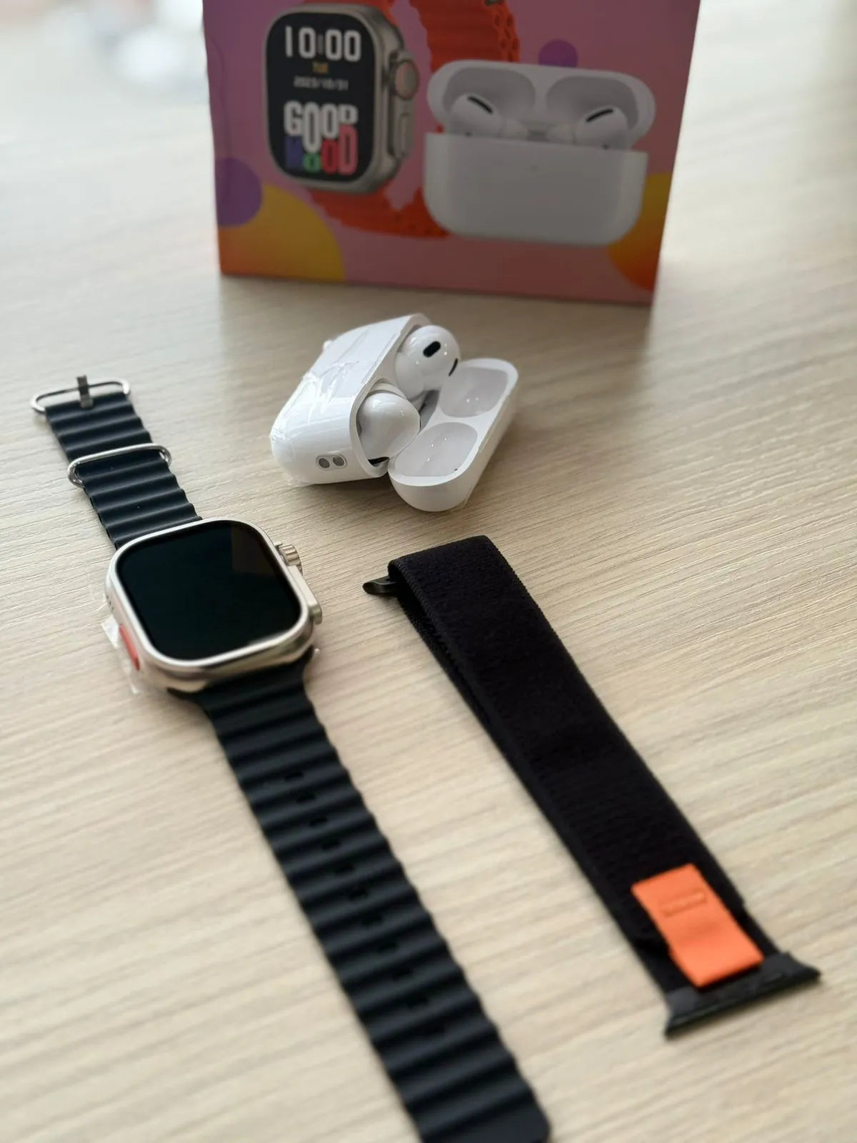 Combo Reloj Smart Watch  + Airpods (Android & Iphone)